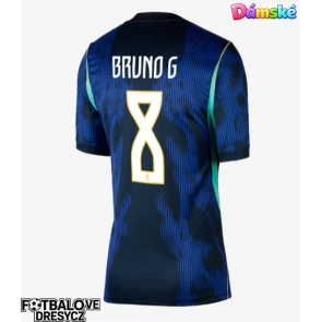 Brazílie Bruno Guimaraes #8 Dámské Venkovní Dres MS 2026 Krátký Rukáv